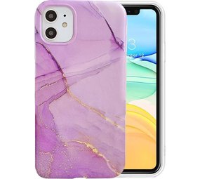ShieldCase Coque marbre iPhone 11 Pro Max (violet)