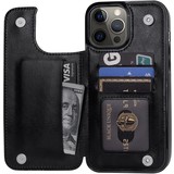 ShieldCase Étui portefeuille iPhone 13 Pro (noir)