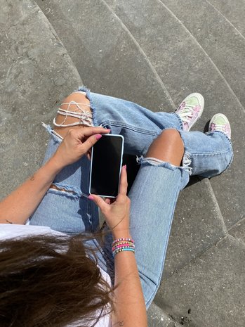 xoxo Wildhearts xoxo Wildhearts Coque silicone Pantone Samsung Galaxy S20 (bleu)