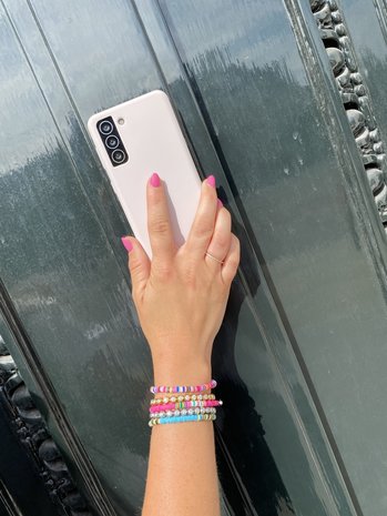 xoxo Wildhearts xoxo Wildhearts Coque silicone Pantone Samsung Galaxy S21 Ultra (beige)