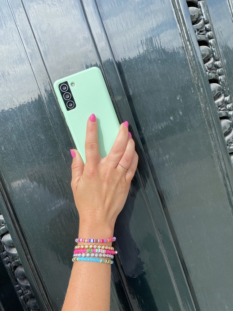 xoxo Wildhearts xoxo Wildhearts Coque silicone Pantone Samsung Galaxy S21 Plus (vert clair) xoxo Wildhearts xoxo Wildhearts Coque silicone Pantone Samsung Galaxy S21 Plus (vert clair)