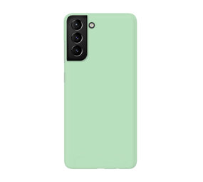 xoxo Wildhearts Coque silicone Pantone Samsung Galaxy S21 (vert clair)