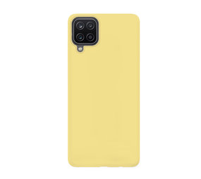 xoxo Wildhearts Coque silicone Pantone Samsung Galaxy A12 (jaune)