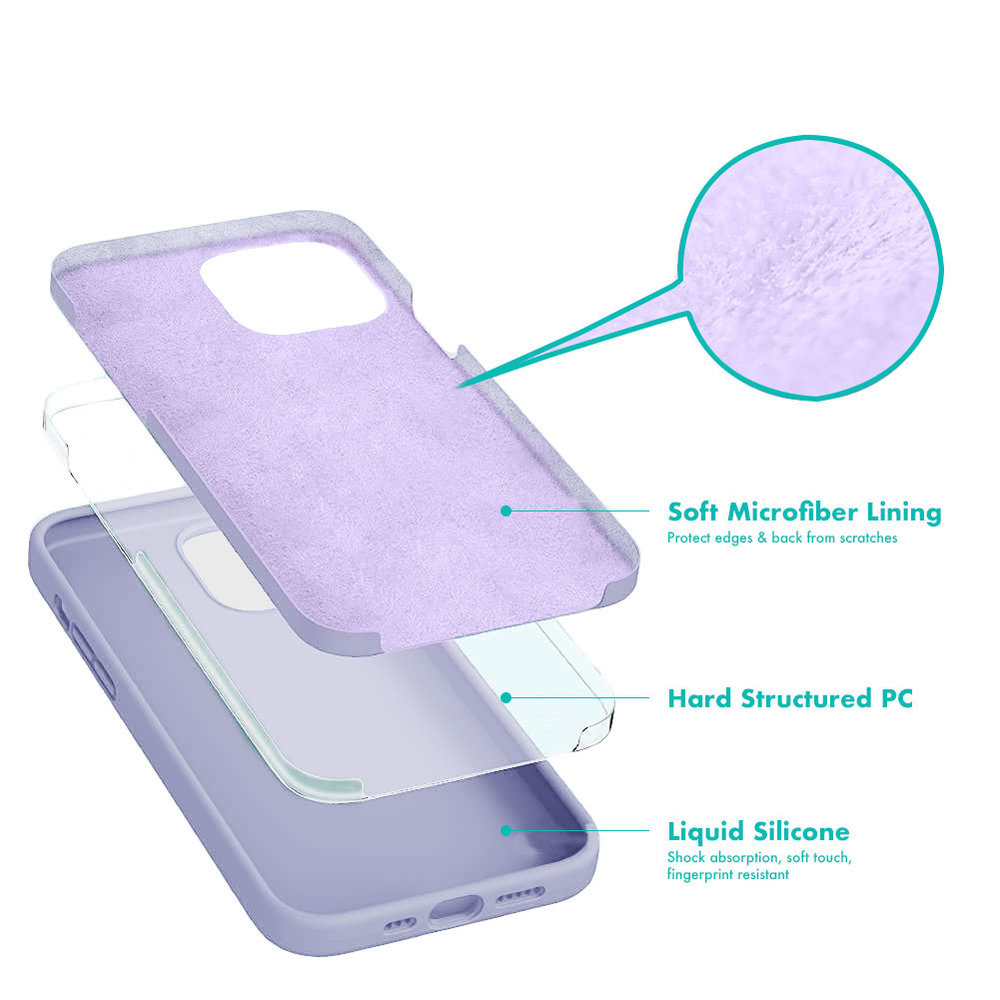 ShieldCase ShieldCase Coque silicone iPhone 13 Mini (violet)