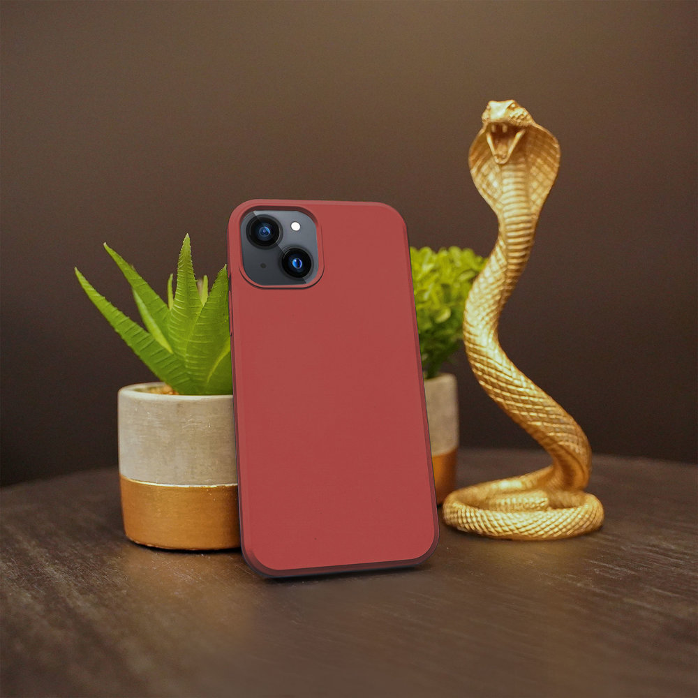 ShieldCase ShieldCase Coque silicone iPhone 13 Mini (rouge)