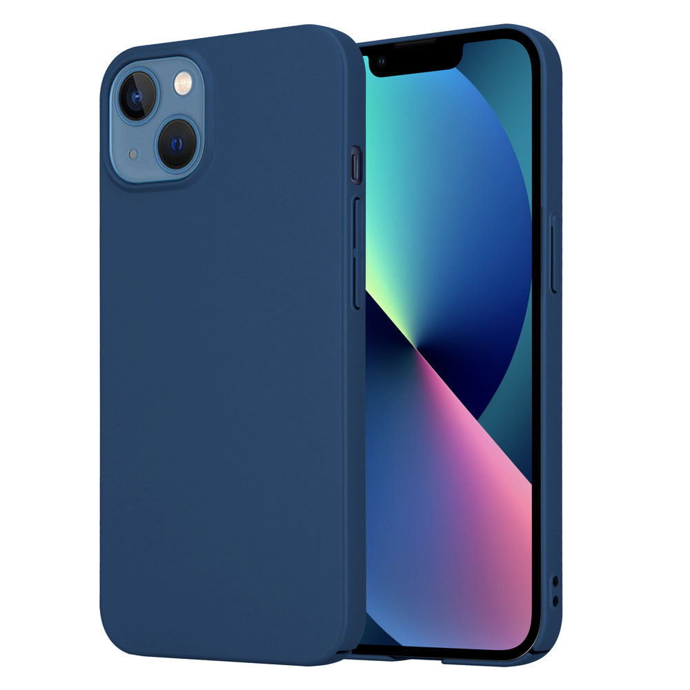 coque iphone 13 bleu abysse