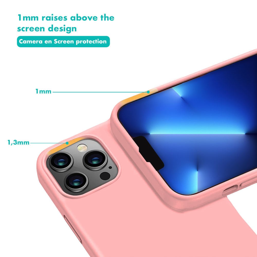 ShieldCase ShieldCase Coque silicone iPhone 13 Pro (rose)