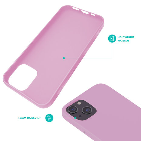 Ceezs Ceezs Coque iPhone 13 silicone (violet) Ceezs Ceezs Coque iPhone 13 silicone (violet)