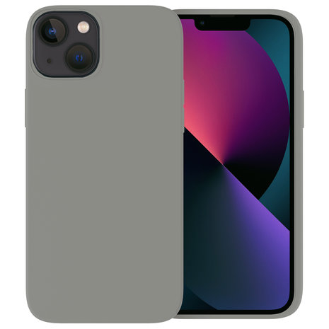Ceezs Ceezs Coque iPhone 13 silicone (gris) Ceezs Ceezs Coque iPhone 13 silicone (gris)