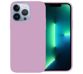 Ceezs Coque iPhone 13 Pro silicone (violet)