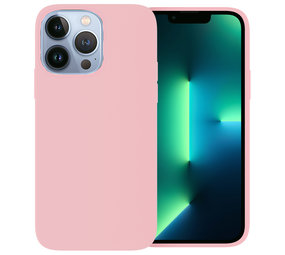 Ceezs Coque iPhone 13 Pro silicone (rose)