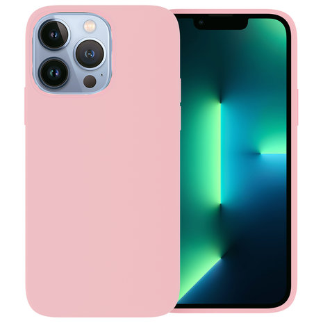 Ceezs Ceezs Coque iPhone 13 Pro silicone (rose)