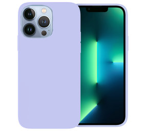 Ceezs Coque iPhone 13 Pro Max silicone (lavande)