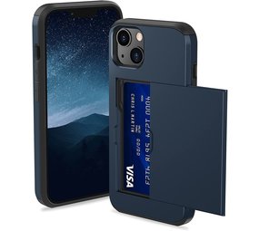 ShieldCase Coque cartes slide iPhone 13 (bleu) ShieldCase Coque cartes slide iPhone 13 (bleu)