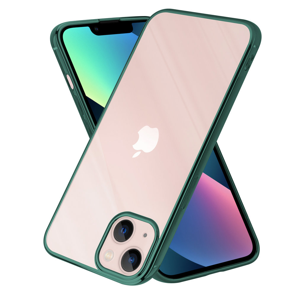 ShieldCase ShieldCase Coque Bumper Métallique iPhone 13 mini (vert foncé) ShieldCase ShieldCase Coque Bumper Métallique iPhone 13 mini (vert foncé)