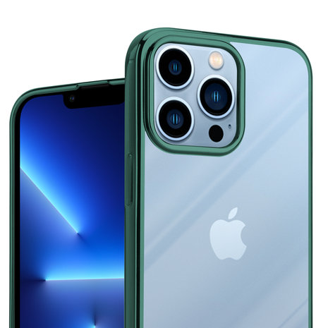 ShieldCase ShieldCase Coque Bumper Métallique iPhone 13 Pro (vert foncé) ShieldCase ShieldCase Coque Bumper Métallique iPhone 13 Pro (vert foncé)