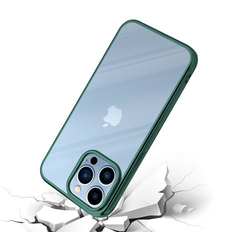 ShieldCase ShieldCase Coque Bumper Métallique iPhone 13 Pro (vert foncé) ShieldCase ShieldCase Coque Bumper Métallique iPhone 13 Pro (vert foncé)