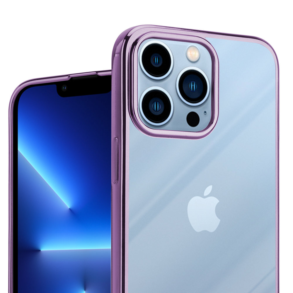 ShieldCase ShieldCase Coque Bumper Métallique iPhone 13 Pro (violet) ShieldCase ShieldCase Coque Bumper Métallique iPhone 13 Pro (violet)