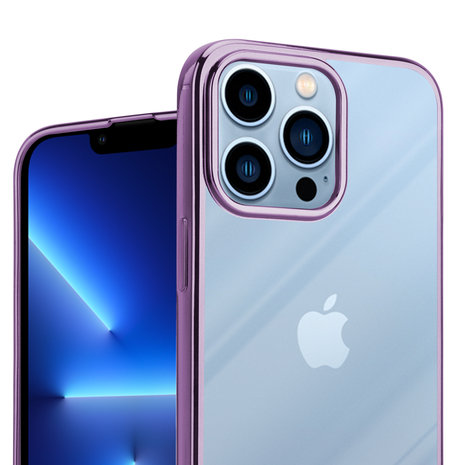 ShieldCase ShieldCase Coque Bumper Métallique iPhone 13 Pro (violet) ShieldCase ShieldCase Coque Bumper Métallique iPhone 13 Pro (violet)