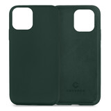 Coverzs Coque silicone de luxe iPhone 13 Pro (vert foncé)