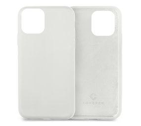 Coverzs Coque silicone de luxe iPhone 13 Pro (blanc) Coverzs Coque silicone de luxe iPhone 13 Pro (blanc)