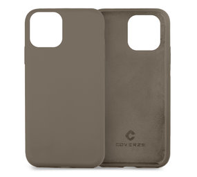 Coverzs Coque silicone de luxe iPhone 13 Pro Max (gris)