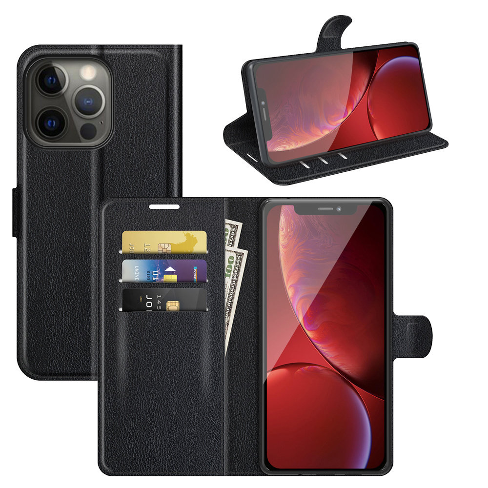 ShieldCase ShieldCase Étui de téléphone portefeuille iPhone 13 Pro Max (noir) ShieldCase ShieldCase Étui de téléphone portefeuille iPhone 13 Pro Max (noir)
