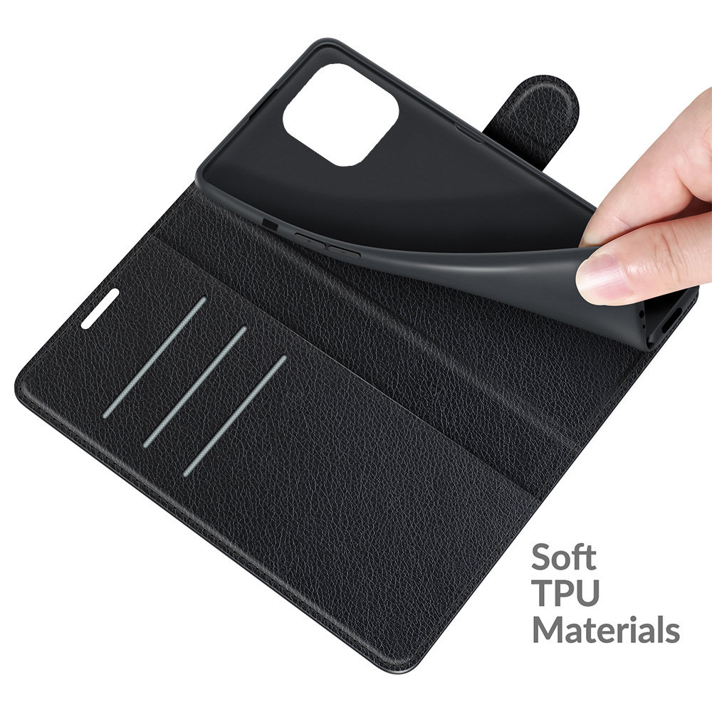 ShieldCase ShieldCase Étui de téléphone portefeuille iPhone 13 Pro Max (noir) ShieldCase ShieldCase Étui de téléphone portefeuille iPhone 13 Pro Max (noir)