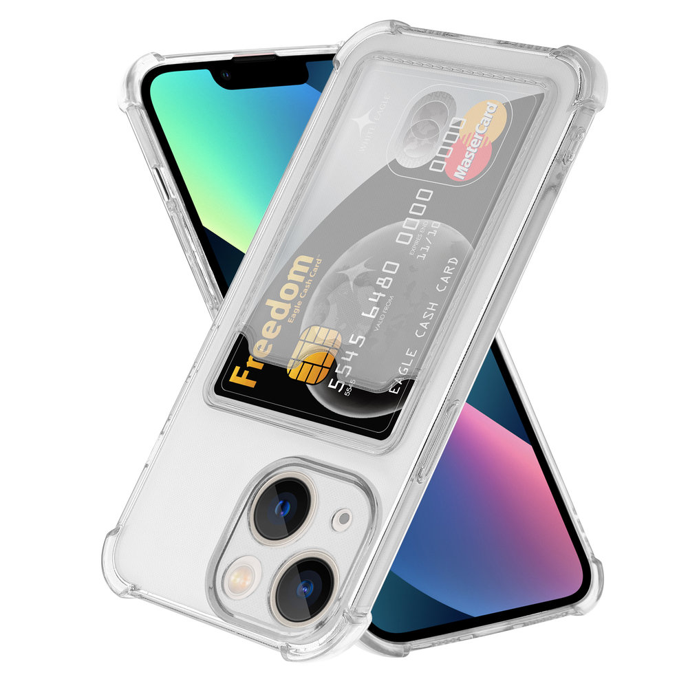 ShieldCase ShieldCase Coque antichoc porte carte iPhone 13 (transparente) ShieldCase ShieldCase Coque antichoc porte carte iPhone 13 (transparente)