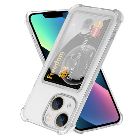 ShieldCase ShieldCase Coque antichoc porte carte iPhone 13 (transparente) ShieldCase ShieldCase Coque antichoc porte carte iPhone 13 (transparente)