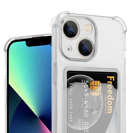 ShieldCase ShieldCase Coque antichoc porte carte iPhone 13 (transparente) ShieldCase ShieldCase Coque antichoc porte carte iPhone 13 (transparente)