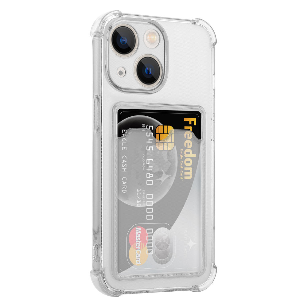 ShieldCase ShieldCase Coque antichoc porte carte iPhone 13 (transparente) ShieldCase ShieldCase Coque antichoc porte carte iPhone 13 (transparente)