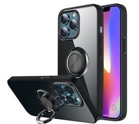 ShieldCase Coque TPU avec anneau iPhone 13 Pro (noir)