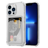 ShieldCase Coque antichoc porte carte iPhone 13 Pro (transparent)