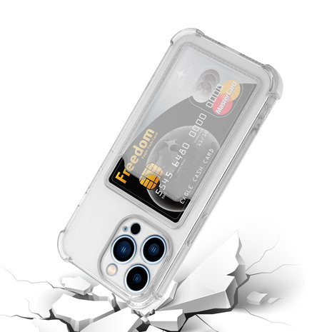 ShieldCase ShieldCase Coque antichoc porte carte iPhone 13 Pro (transparent) ShieldCase ShieldCase Coque antichoc porte carte iPhone 13 Pro (transparent)
