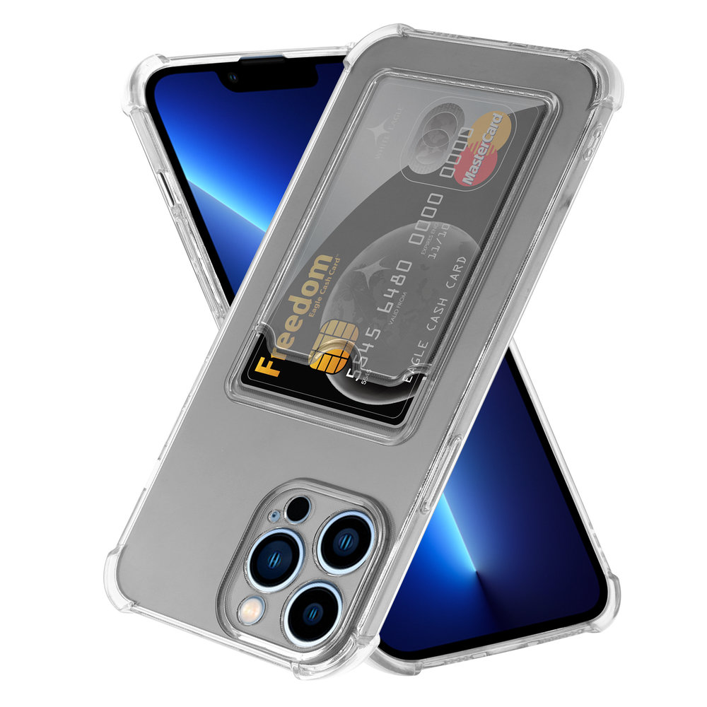 ShieldCase ShieldCase Coque antichoc porte carte iPhone 13 Pro Max (transparent) ShieldCase ShieldCase Coque antichoc porte carte iPhone 13 Pro Max (transparent)