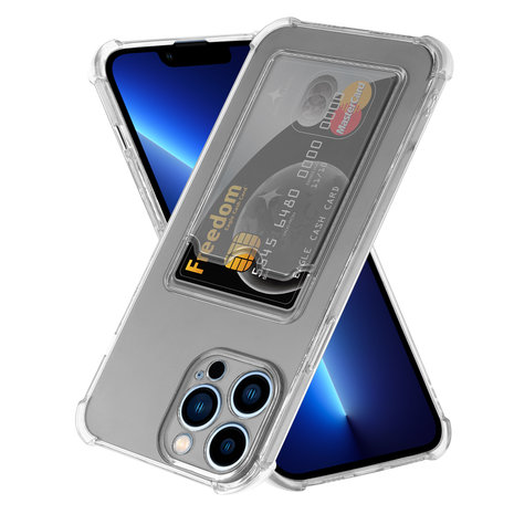ShieldCase ShieldCase Coque antichoc porte carte iPhone 13 Pro Max (transparent) ShieldCase ShieldCase Coque antichoc porte carte iPhone 13 Pro Max (transparent)