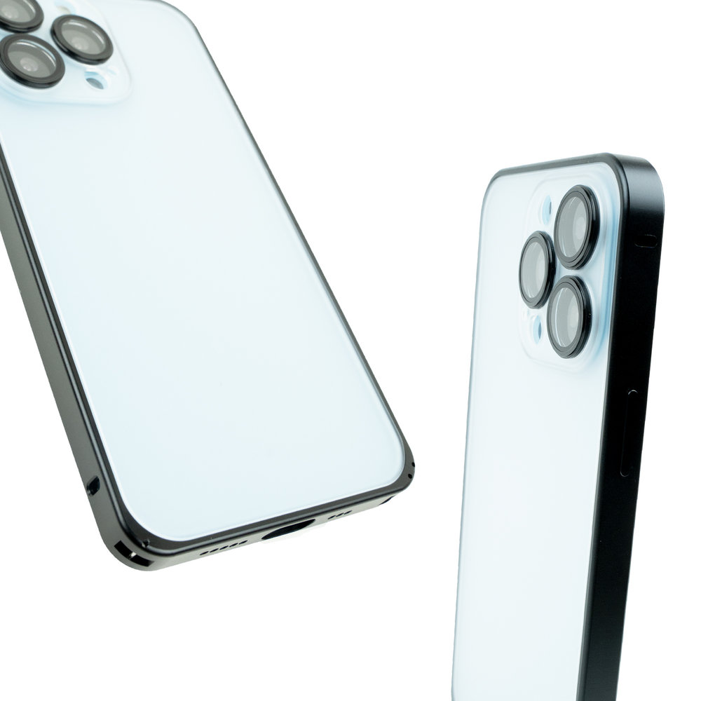 ShieldCase ShieldCase Coque métallique carrée iPhone 13 Pro (noir) ShieldCase ShieldCase Coque métallique carrée iPhone 13 Pro (noir)