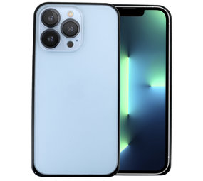 ShieldCase Coque métallique carrée iPhone 13 Pro Max (noir)