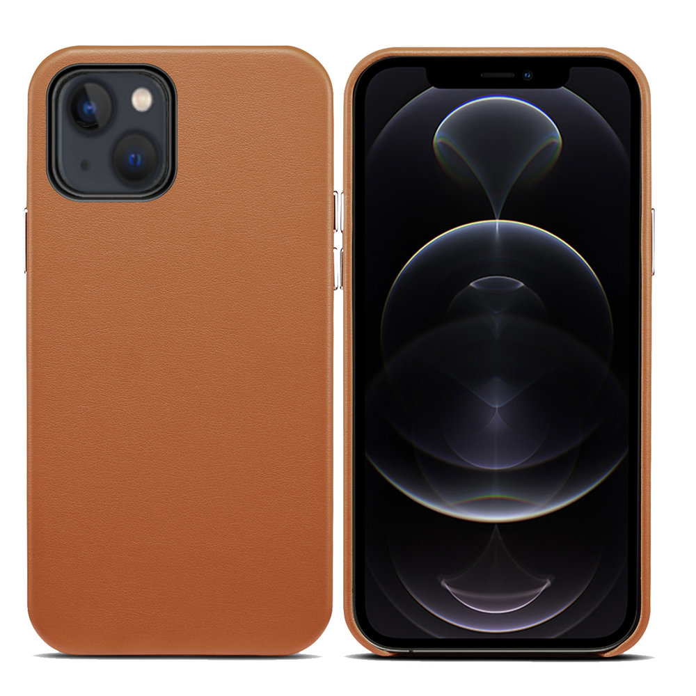 ShieldCase ShieldCase Étui en cuir iPhone 13 (marron) ShieldCase ShieldCase Étui en cuir iPhone 13 (marron)
