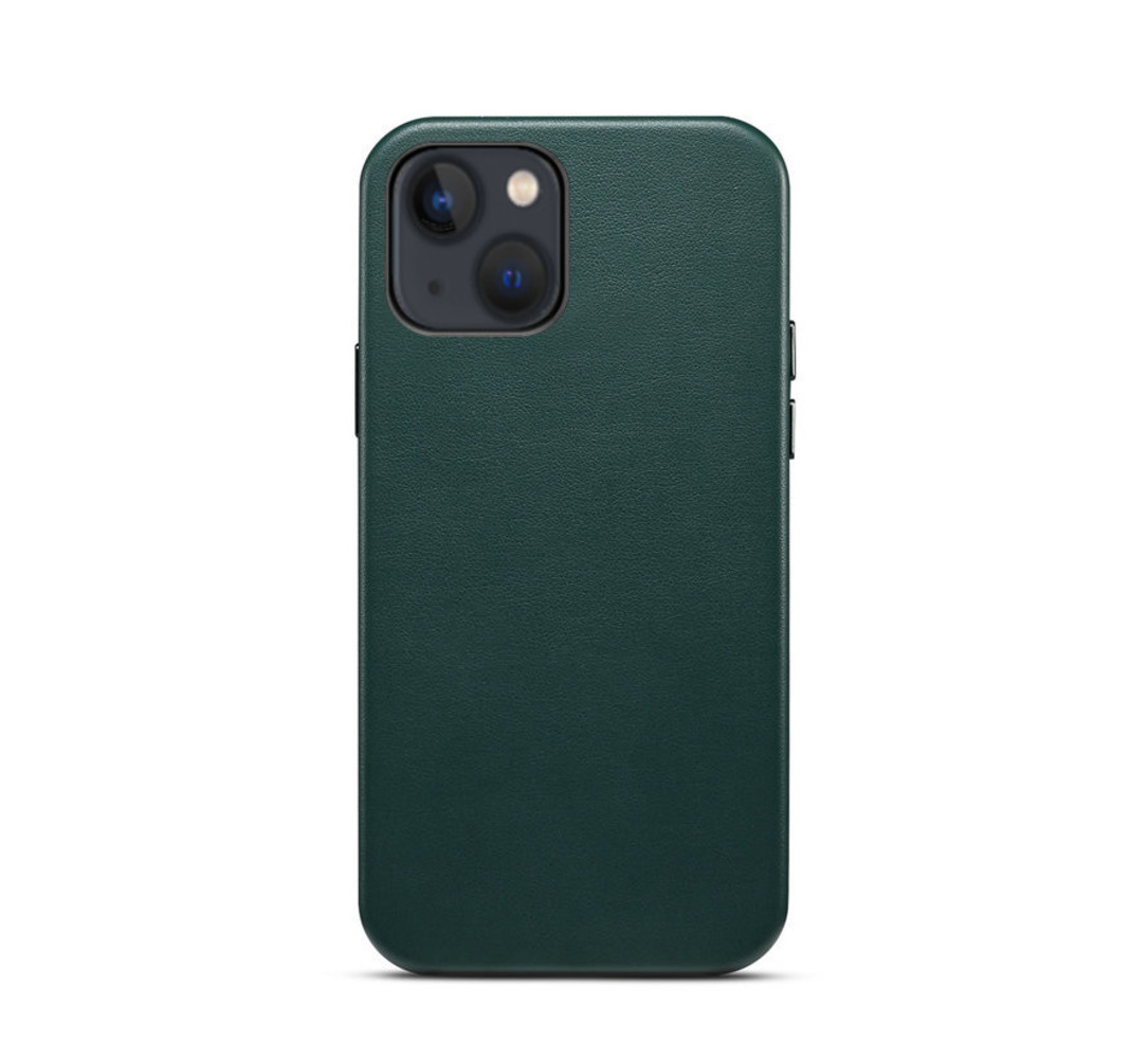 ShieldCase ShieldCase Étui en cuir iPhone 13 (vert) ShieldCase ShieldCase Étui en cuir iPhone 13 (vert)