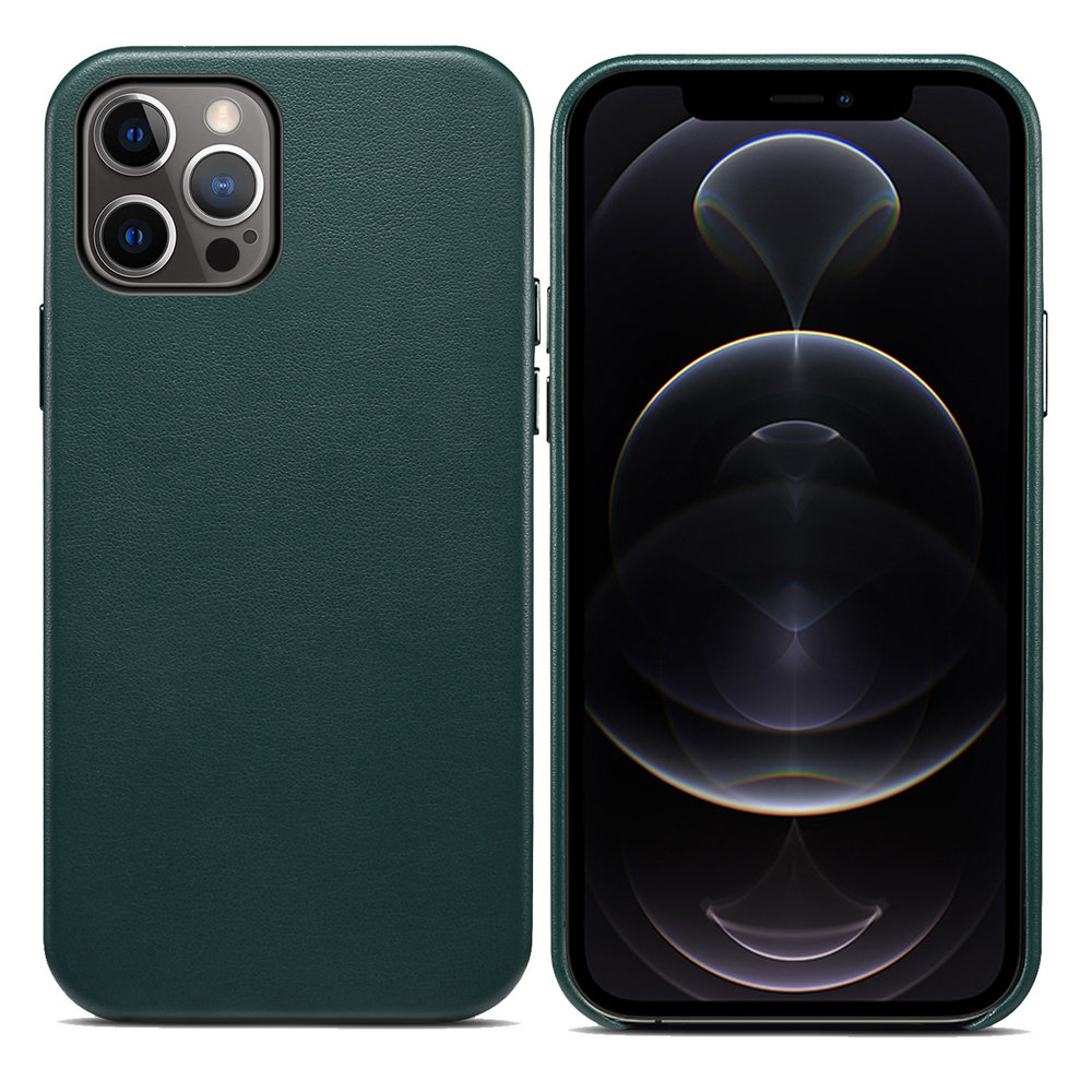 ShieldCase ShieldCase Étui en cuir iPhone 13 Pro (vert) ShieldCase ShieldCase Étui en cuir iPhone 13 Pro (vert)