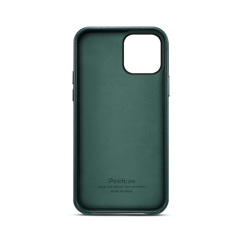 ShieldCase ShieldCase Étui en cuir iPhone 13 Pro (vert) ShieldCase ShieldCase Étui en cuir iPhone 13 Pro (vert)