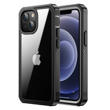 ShieldCase Coque Triple Couche iPhone 13 (transparent-noir)