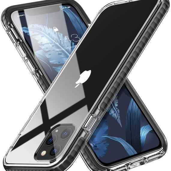 Coque Antichoc Noire Odeydo Pour IPhone 11 Pro Max - Avec Support Intégré - Neuf