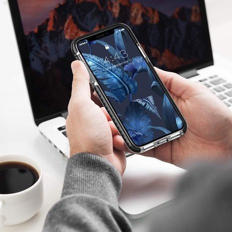 ShieldCase ShieldCase Coque bumper iPhone 11 Pro Max (transparent-noir)