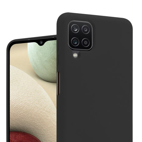 ShieldCase ShieldCase Coque silicone Samsung Galaxy A12 (noir)