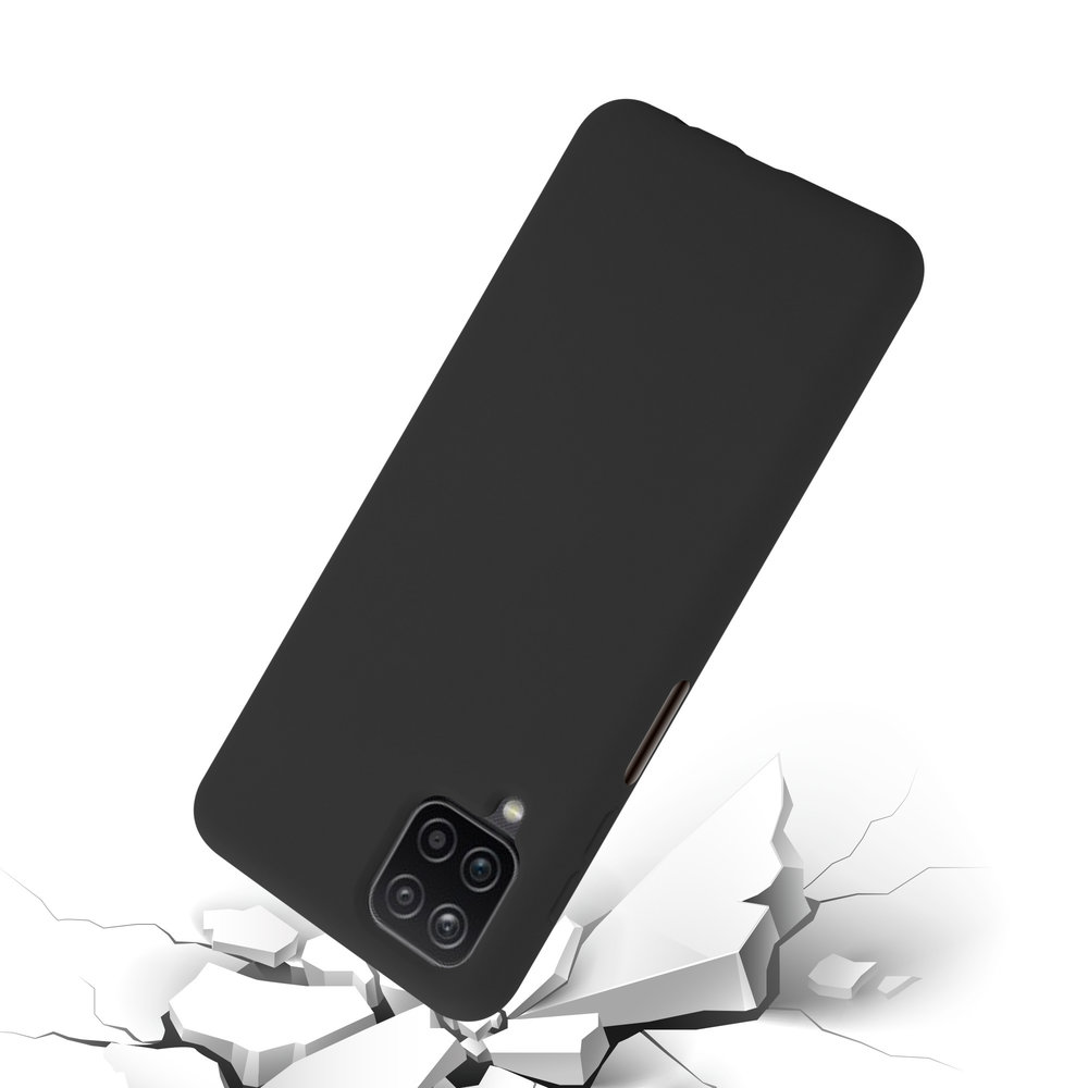 ShieldCase ShieldCase Coque silicone Samsung Galaxy A12 (noir)