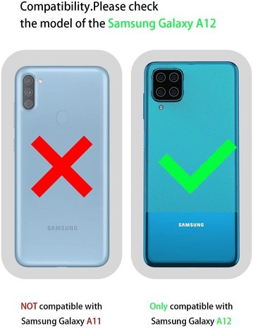 ShieldCase ShieldCase Coque silicone Samsung Galaxy A12 (bleu) ShieldCase ShieldCase Coque silicone Samsung Galaxy A12 (bleu)