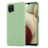 ShieldCase Coque silicone Samsung Galaxy A12 (vert clair)